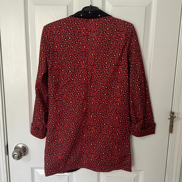 NX3 Animal Print Blazer Dance Costume Child Medium - Picture 2 of 4